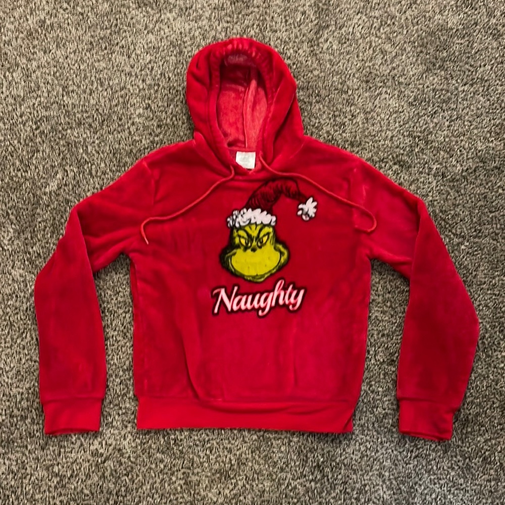 The Grinch Hoodie “Soft” size Small